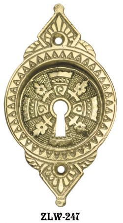 Renna Pocket Door Handle With Keyhole (ZLW-247)