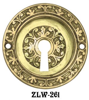 Round Pocket Door Handle With Keyhole (ZLW-261)