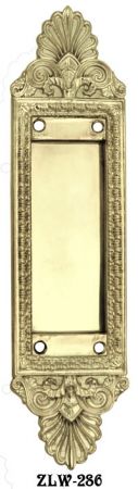 Recreated Sargent Bulls Pattern Pocket Door Handle (ZLW-286)