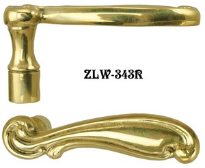 Antique French Lever Handle Right (ZLW-343R)