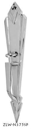 Door Art Deco Entry Door Handle With Thumblatch (ZLW-375SP)