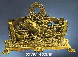 Letter or Napkin Holder Deer Hunt Motif (ZLW-43LR)