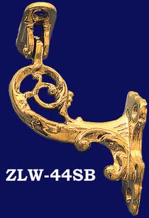 Very Ornate Rococo Stair Rail Bracket (ZLW-44SB)