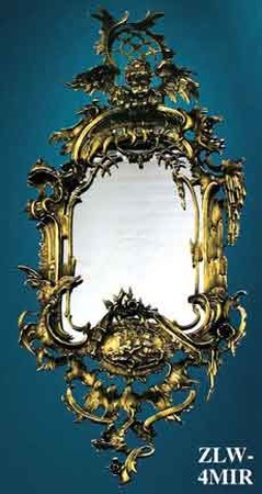 Louis Style Bronze Mirror (ZLW-4MIR)