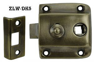 Recreated Locking Screen Door Latch Set 1 1/2" Backset (ZLW-5)