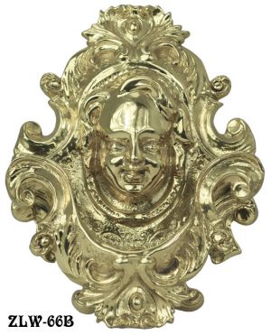 Rococo Cherub Face Doorknocker (ZLW-66B)