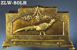 Letter or Napkin Holder Pheasant Motif (ZLW-80LR)