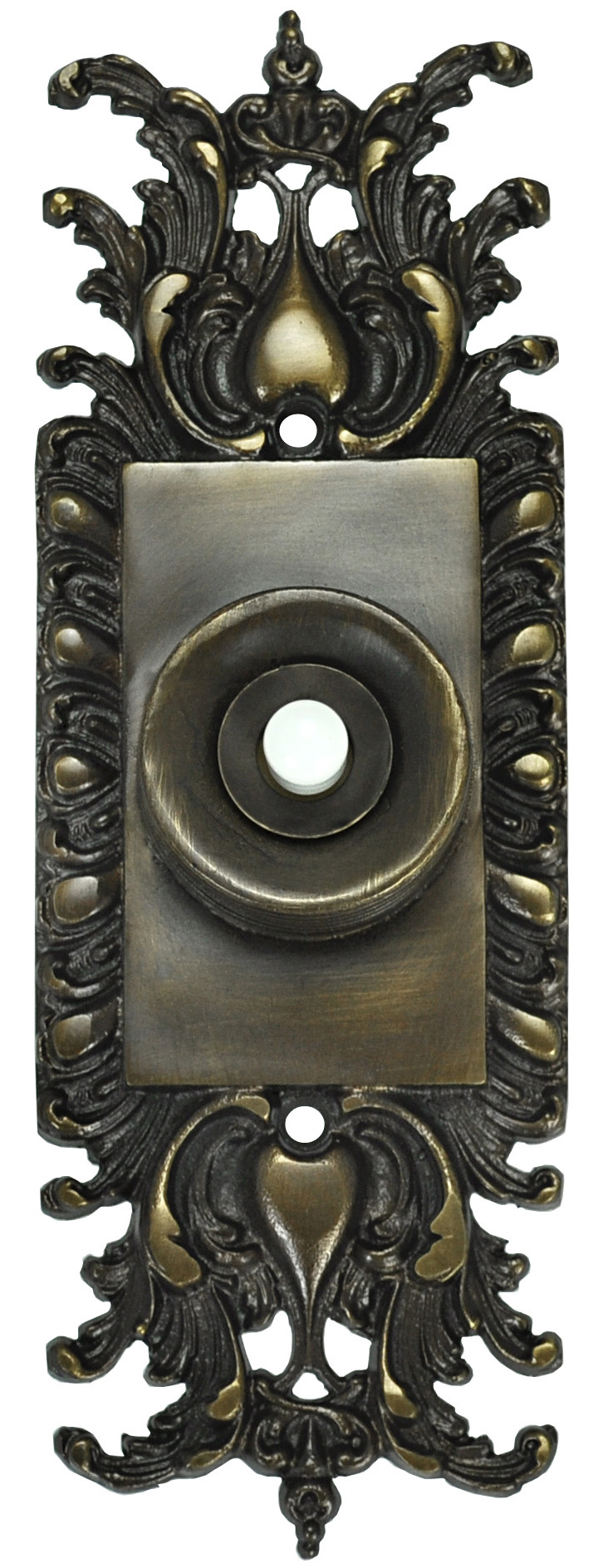 Vintage Hardware & Lighting - Ornate Victorian Rococo Doorbell 
