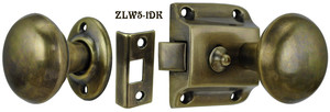 Screen Door Knob to Knob Latch Set (ZLW5-1)