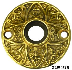 Stylishly Detailed Victorian Doorknob Rose (ZLW-142R)