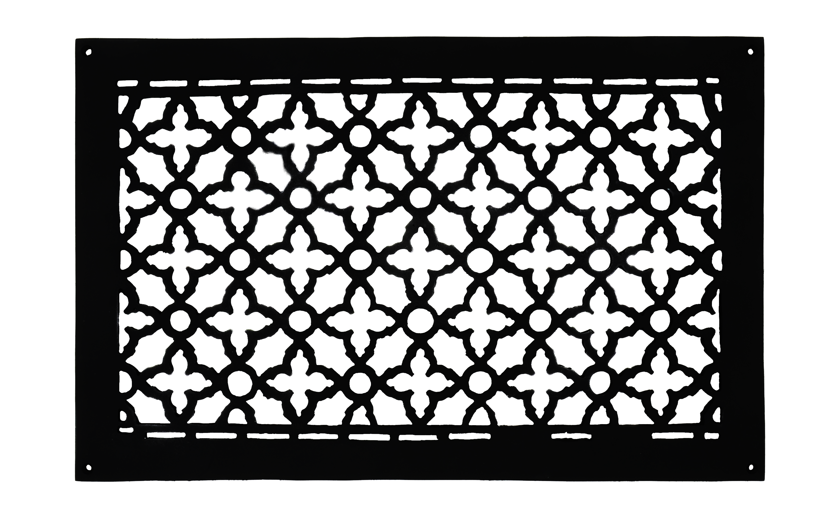 Vintage Hardware Lighting Cast Iron Floor Ceiling Or Wall Grille Registers Without Dampers Hole Size 12 X 20 Oa 14 22 Zm Ir 1220