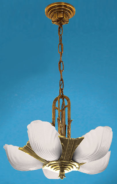 Art deco light shade hot sale