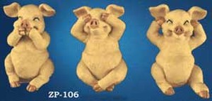 Refrigerator Piglet Magnets (ZP-106)