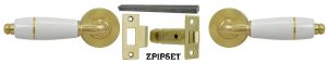 Porcelain Lever Passage Door Set (ZP1PSET)