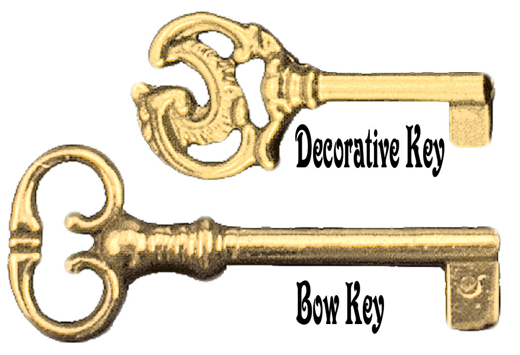 S-8 BRASS CHEST LOCK WITH KEY 1-1/2" W x 1" H HIGH QUALITY ENGLISH MADE LOCK 