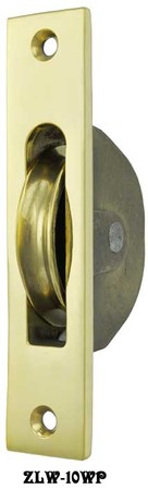 Plain Brass Window Pulley (ZLW-10WP)