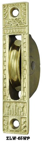 Eastlake Design Window Pulley Circa 1885 (ZLW-65WP)