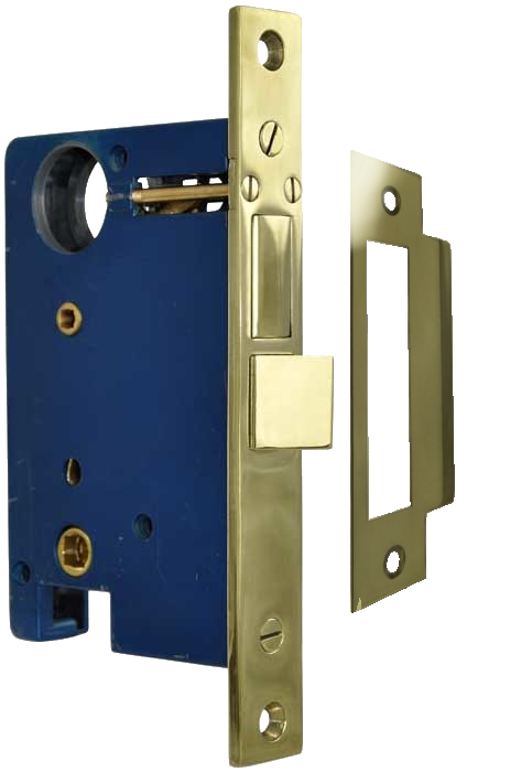 Knob to knob entry door mortise lock
