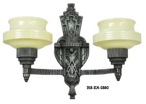 Art Deco Sconces Wall Lighting Lights Two Arm (213-ZN-DES)