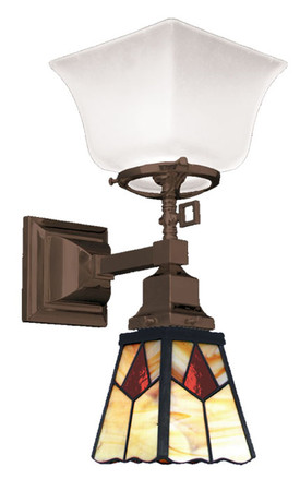 Transitional Mission Gas & Electric Sconce (542-MGE-ES)