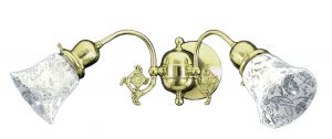 Victorian Or Edwardian Double Arm Sconce (604-DAE-ES)