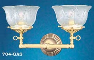 Victorian 2 Arm Sconce (704-GAS)