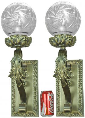 Pair of Very Impressive French Large Sconces--Circa 1910-20 (ANT-1266)