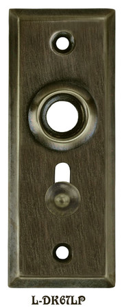 Locking Screen Door Backplate (L-67LP)