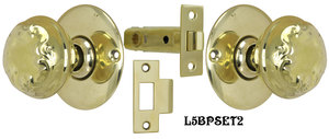Solid Brass Tubular Passage Door Set (L5BPSET2)