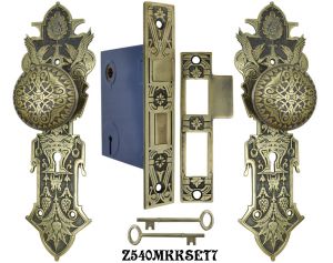 Lost Wax R&E Interior Locking Mortise Door Sets (Z540MKKSET)