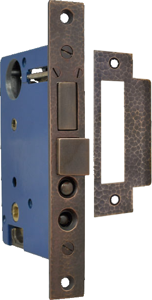 Thunblatch to thumblatch entry door mortise lock