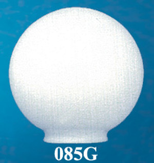Opal Glass 8" Ball Shade 4" Fitter (085G)