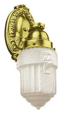 Victorian Sconce - Roosevelt Antique Style Wall Sconce (445-ES)