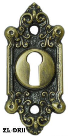 Antique Recreated Rococo Style Keyhole (ZL-11)